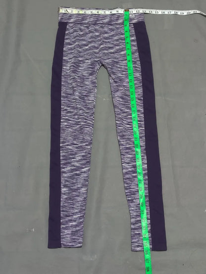 Just One Women Purple Sport Tights – Preloved Labels (view 4)