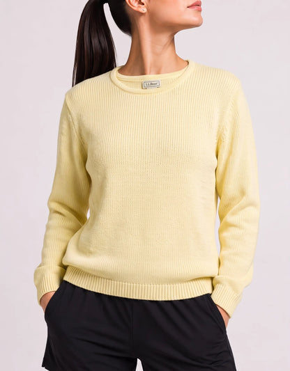 L.L.Bean Women Wool Yellow Sweater L – Preloved Labels
