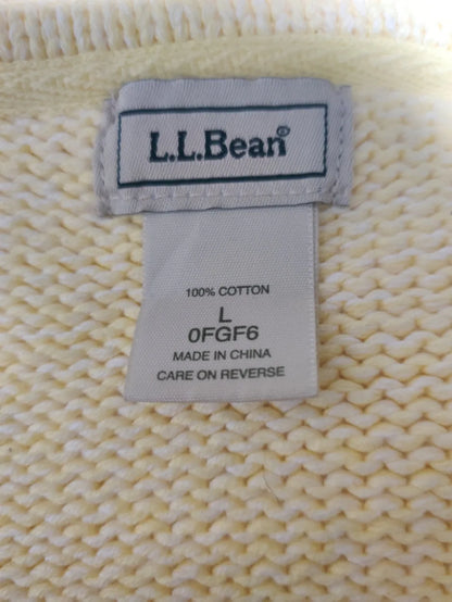 L.L.Bean Women Wool Yellow Sweater L – Preloved Labels (view 3)