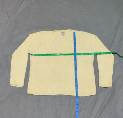 L.L.Bean Women Wool Yellow Sweater L – Preloved Labels (view 4)