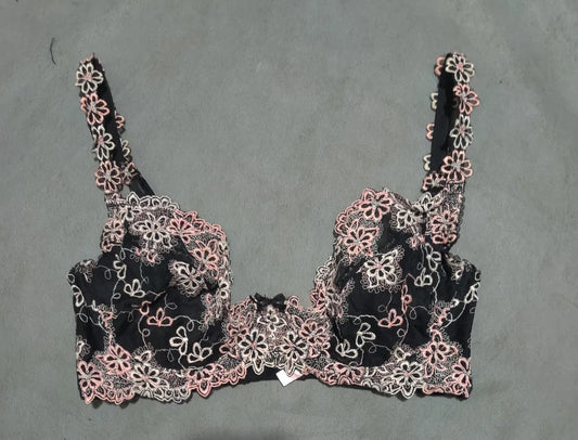 La Vie en Rose Women Black Sport Bra L – Preloved Labels (view 2)