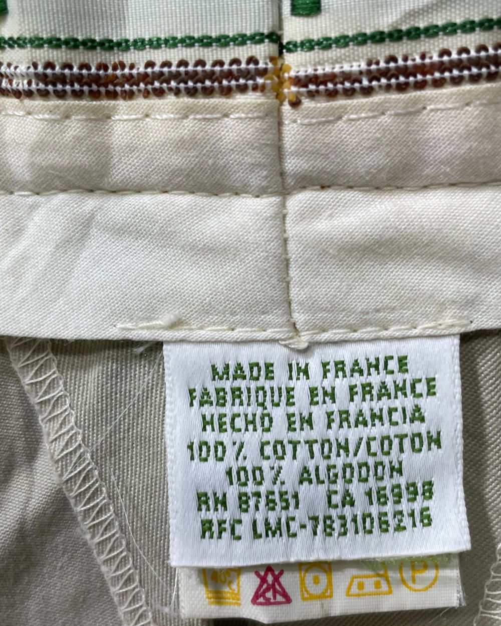 Lacoste Gray Cotton Short For Men M - Preloved Labels