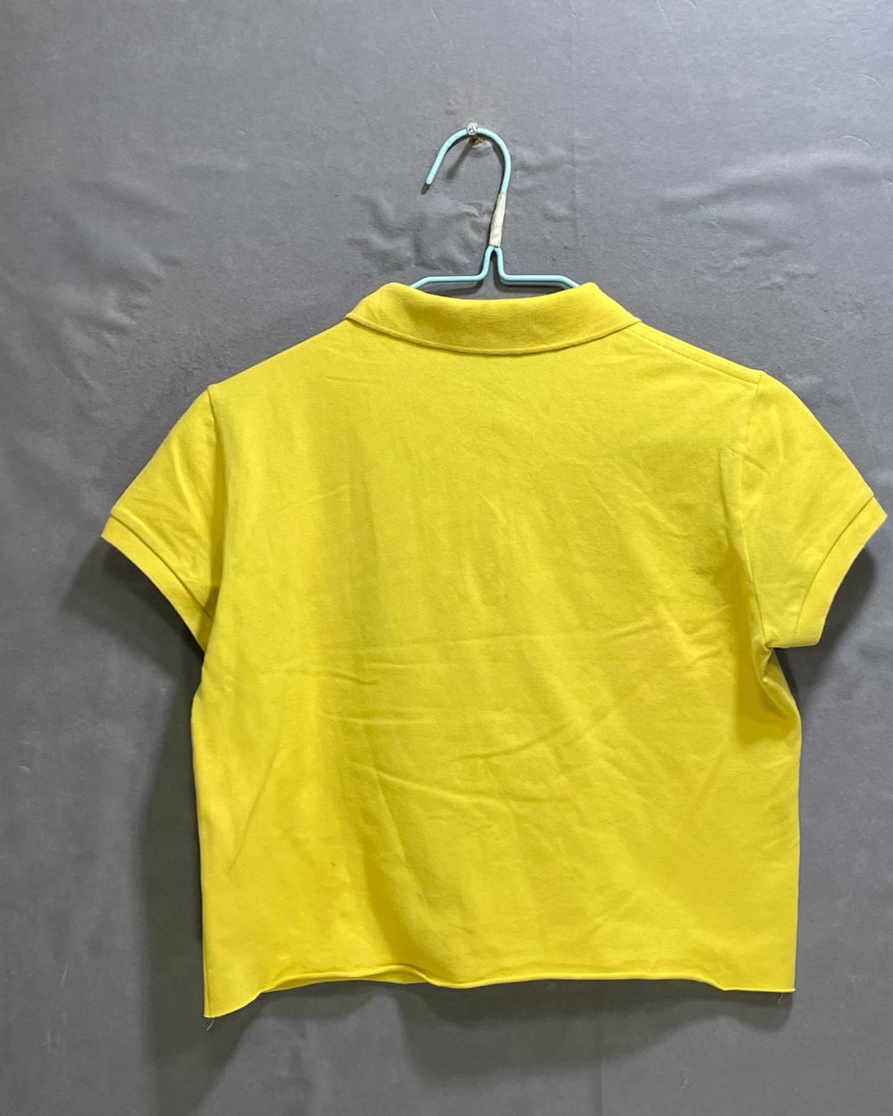 Lacoste Yellow Cotton For Girl Polo T Shirt Medium - Preloved Labels