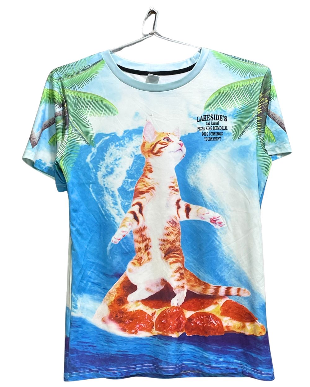 Lakeside's 3D Print Sport For Women T Shirt L - Preloved Labels