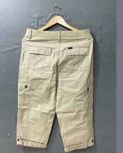 Lee Khaki Cotton Short For Men M - Preloved Labels