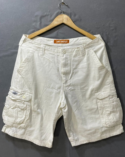 Lee White Cotton Short For Men M - Preloved Labels