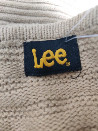 Lee Women Cotton Fleece Cream Sweater  L – Preloved Labels (view 3)