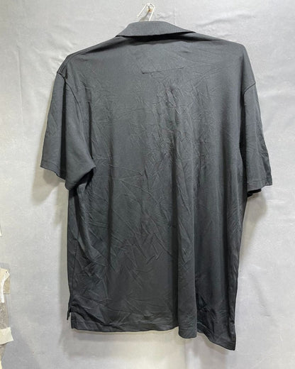 Level Wear Black Polyester Sport Polo T Shirt For Men X Large - Preloved Labels