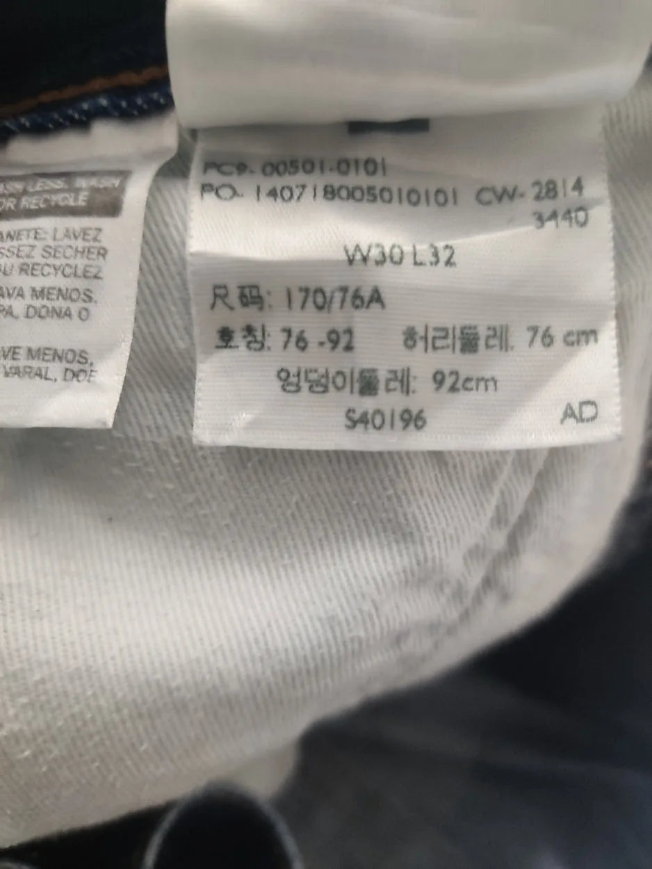 Levi's 501 Men Blue Cotton Jeans M – Preloved Labels (view 3)
