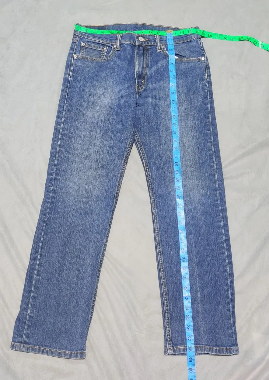 Levi's 505 Men Blue Denim Jeans M – Preloved Labels (view 5)