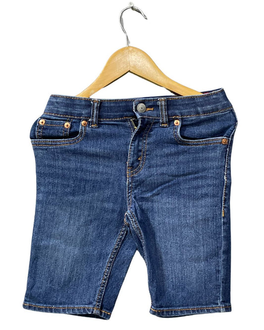 Levi's Blue Denim Jeans Short For Kids 14 Years - Preloved Labels