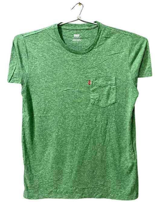 Levi's Green Cotton T Shirt For Men S - Preloved Labels