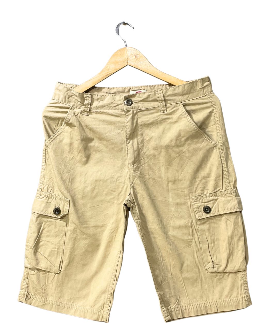 Levi's Khaki Cotton Short For Men S - Preloved Labels