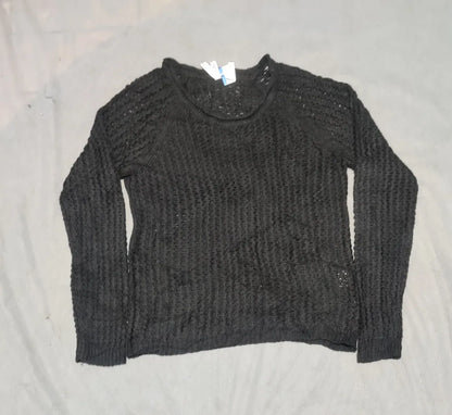 Lola & Liza Women Acrylic Black Sweater L – Preloved Labels (view 3)