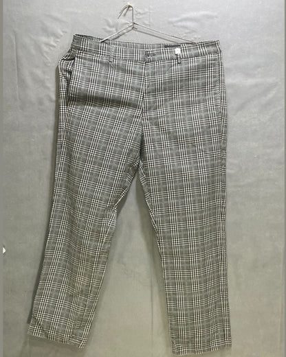 Los Angeles Gray Cotton Dress Pant For Men L - Preloved Labels