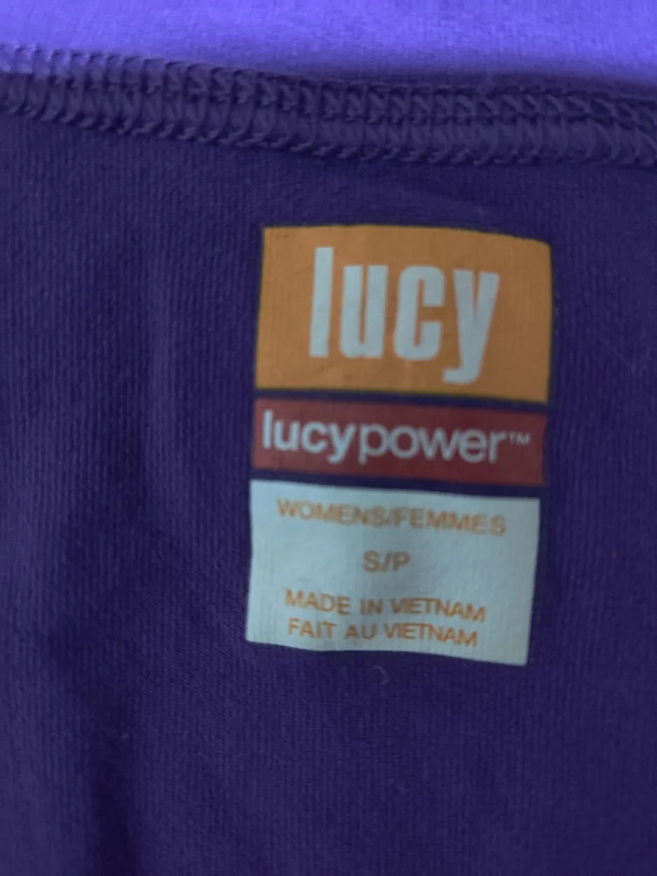 Lucy Power Women Polyester Purple Gray Zipper S – Preloved Labels (view 2)