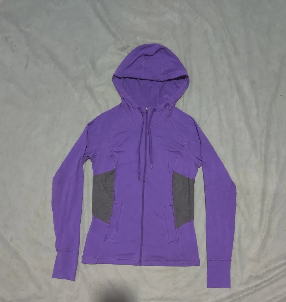 Lucy Power Women Polyester Purple Gray Zipper S – Preloved Labels (view 3)