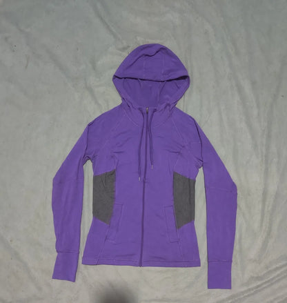 Lucy Power Women Polyester Purple Gray Zipper S – Preloved Labels (view 3)