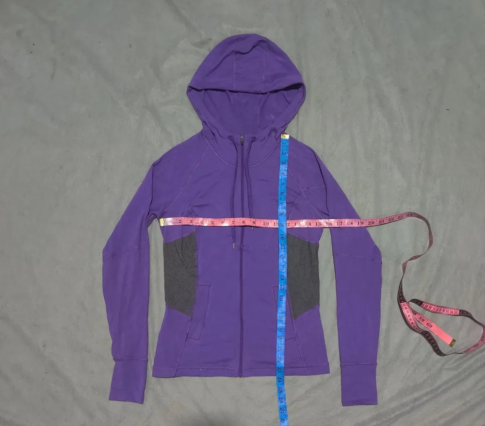 Lucy Power Women Polyester Purple Gray Zipper S – Preloved Labels (view 4)