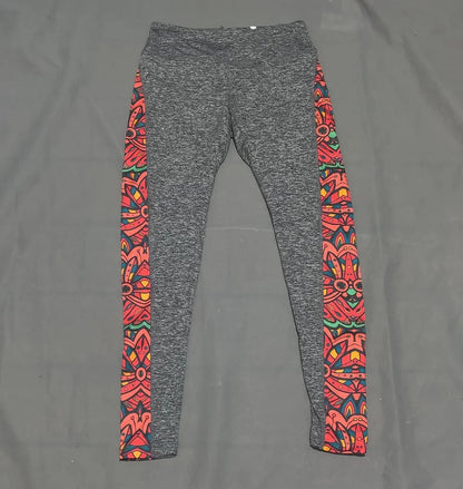Lula Roe Women Gray Sport Tights – Preloved Labels (view 2)
