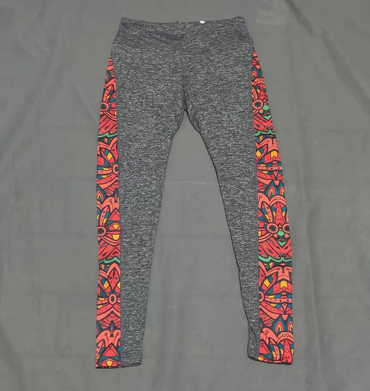 Lula Roe Women Gray Sport Tights – Preloved Labels (view 2)