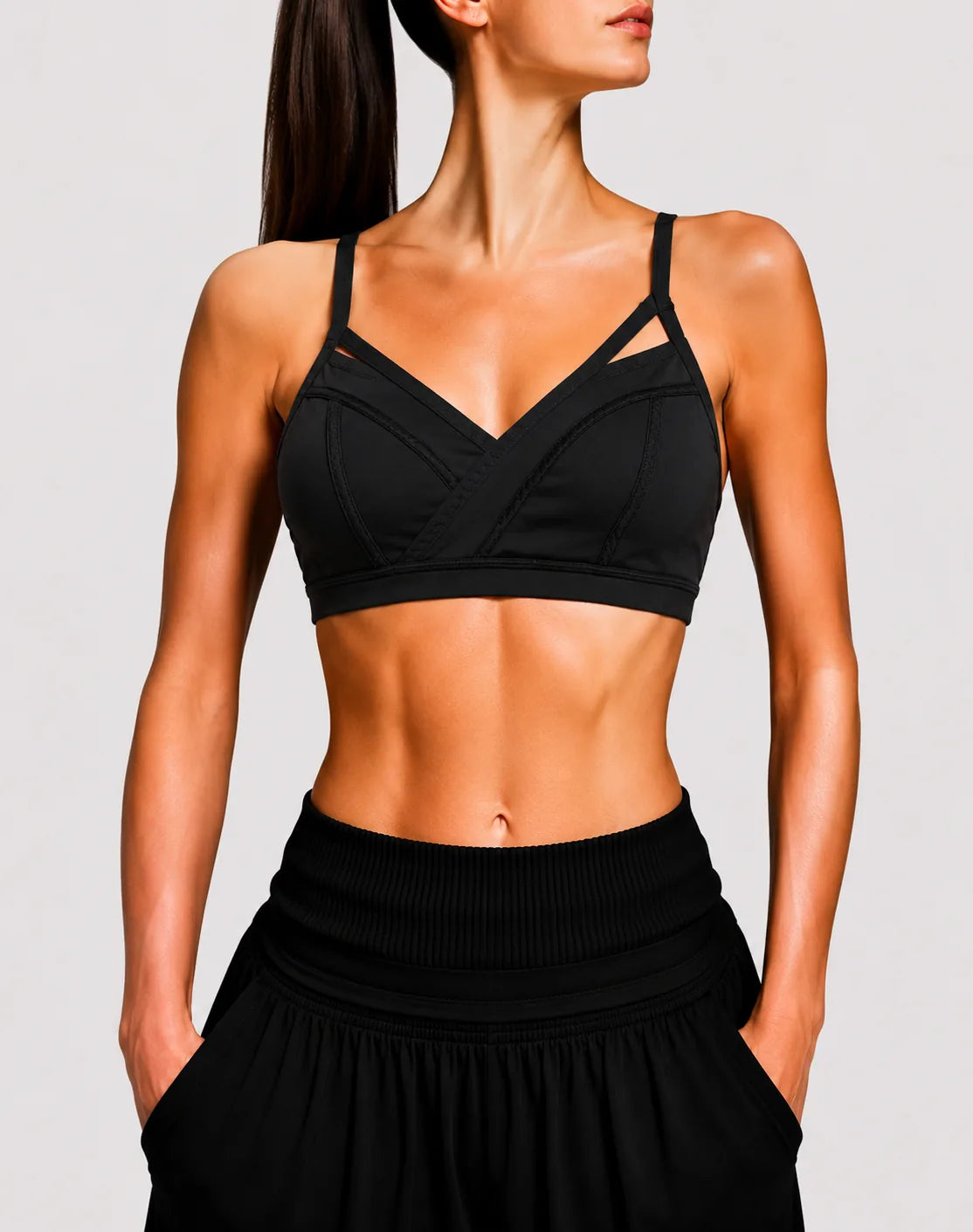 Lululemon Women Black Sport Bra L – Preloved Labels