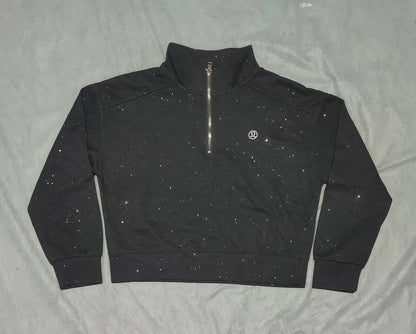 Lululemon Women Cotton Black Sweatshirt – Preloved Labels (view 2)