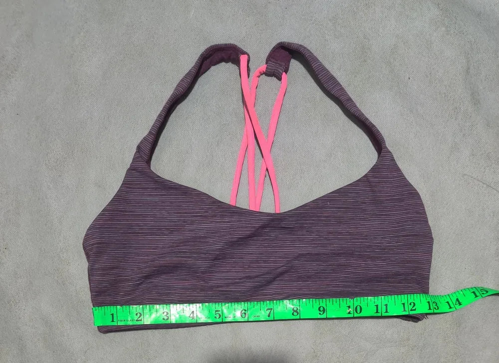 Lululemon Women Purple  Sport Bra M – Preloved Labels (view 4)