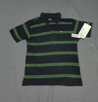 Machine  Men Sport Black Polo T Shirt XL – Preloved Labels (view 2)