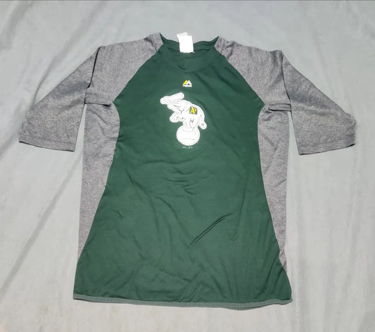 Majestic Men Sport Green Sweatshirt M – Preloved Labels (view 2)