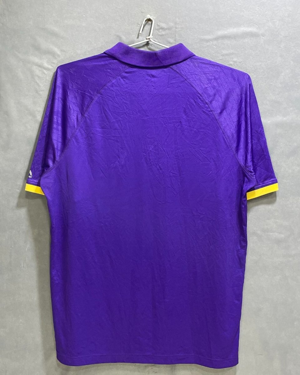 Majestic Purple Polyester Sport Polo T Shirt For Men X Large - Preloved Labels