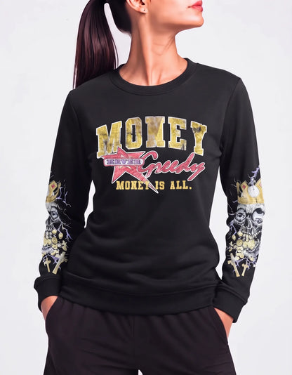 Manfinity Women Polyester Black Sweatshirt 2XL – Preloved Labels