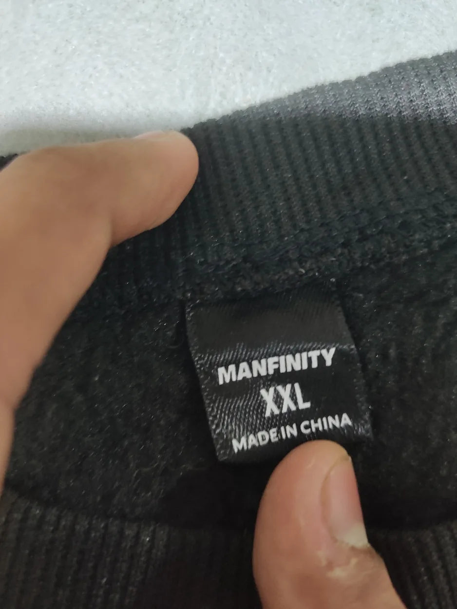 Manfinity Women Polyester Black Sweatshirt 2XL – Preloved Labels (view 2)