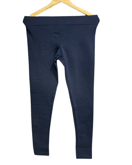 Matty M Blue Polyester Jersey Stretch Gym tights For Women M - Preloved Labels