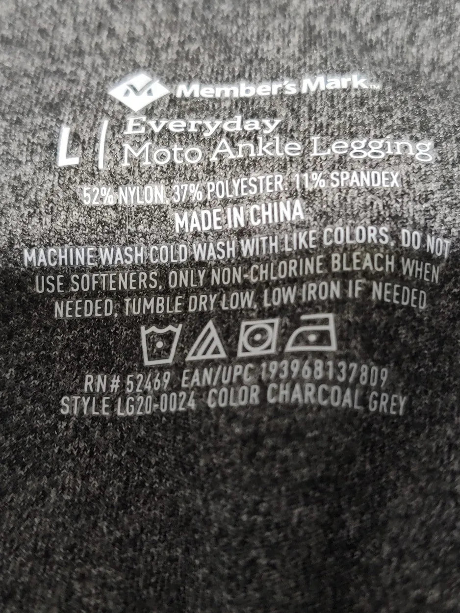 Member's Mark  Women Gray Sport Tights – Preloved Labels (view 3)