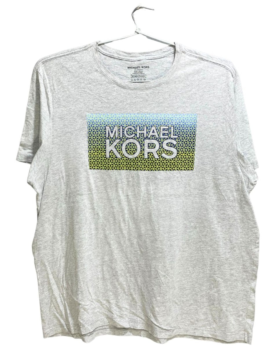 Michael Kors Gray Cotton T Shirt For Men XXL - Preloved Labels