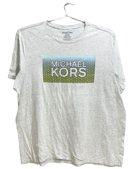 Michael Kors Gray Cotton T Shirt For Men XXL - Preloved Labels