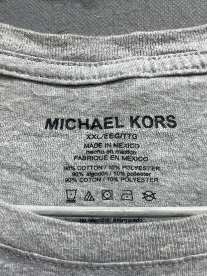 Michael Kors Gray Cotton T Shirt For Men XXL - Preloved Labels
