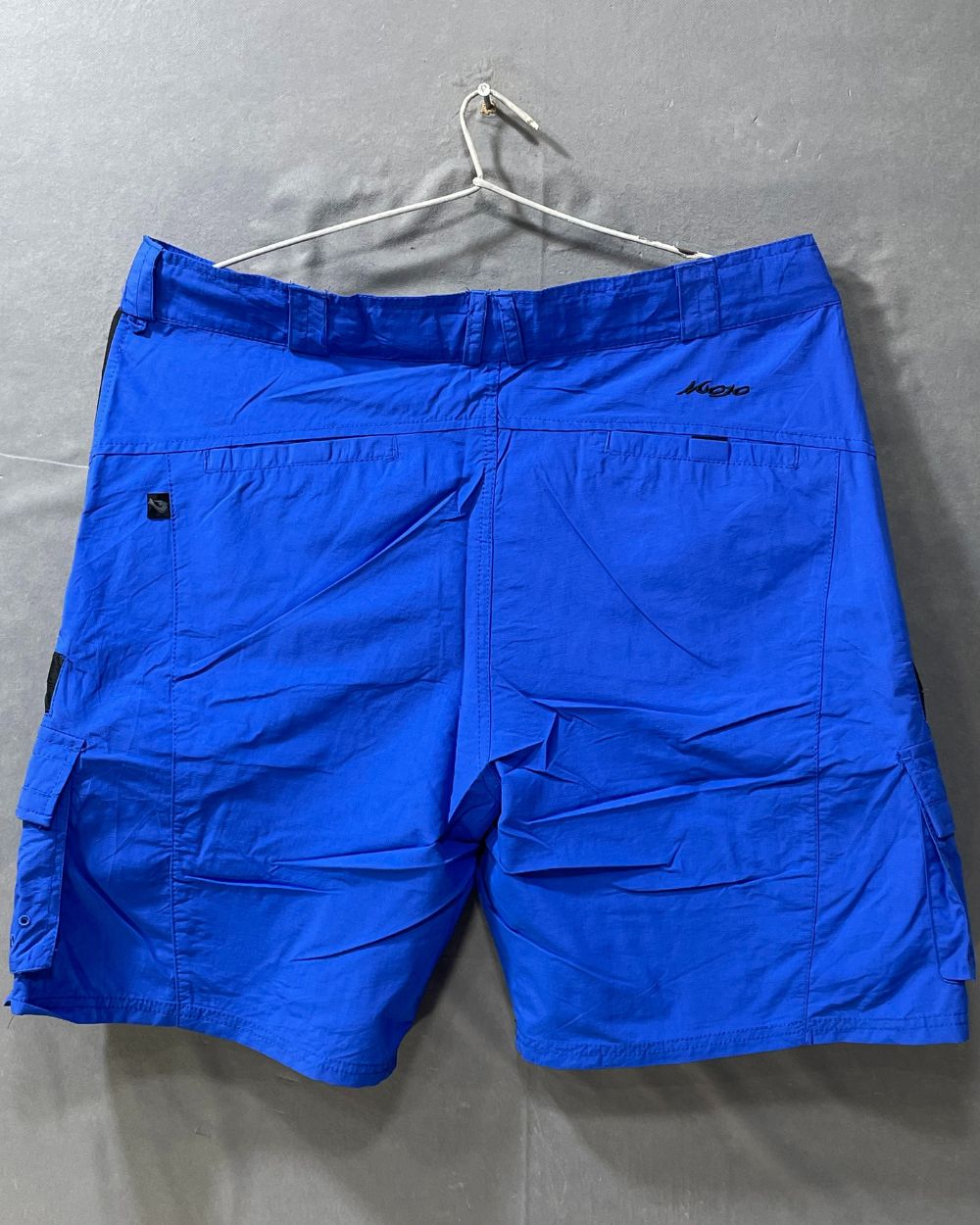 Mojo Blue Cotton Short For Men L - Preloved Labels