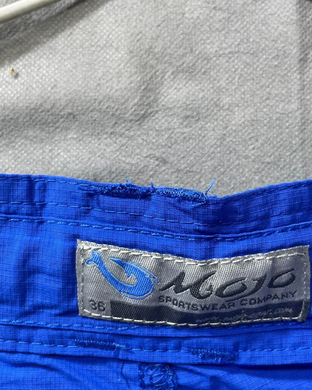 Mojo Blue Cotton Short For Men L - Preloved Labels