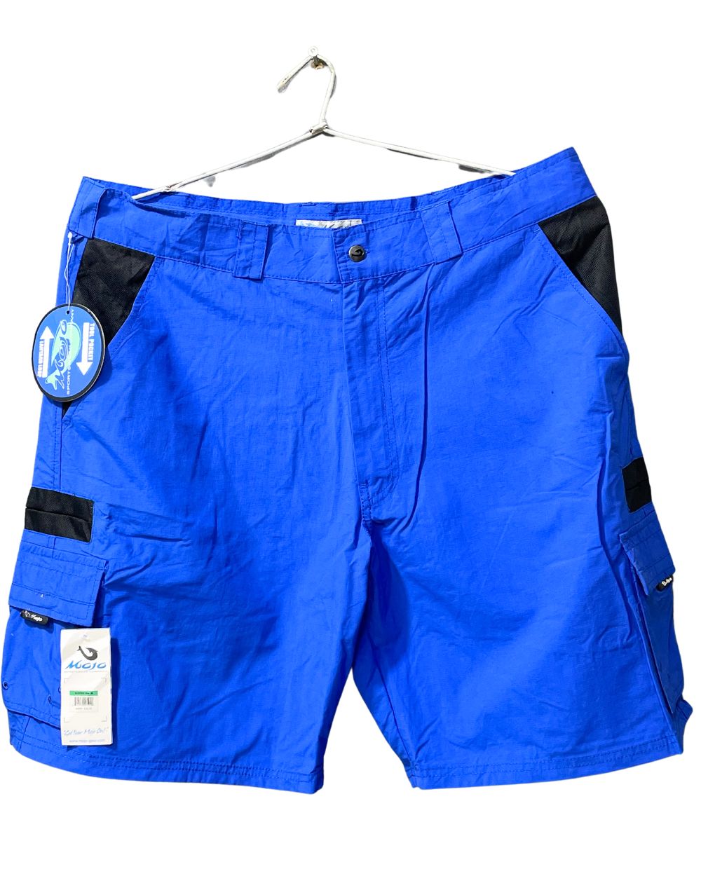 Mojo Blue Cotton Short For Men L - Preloved Labels