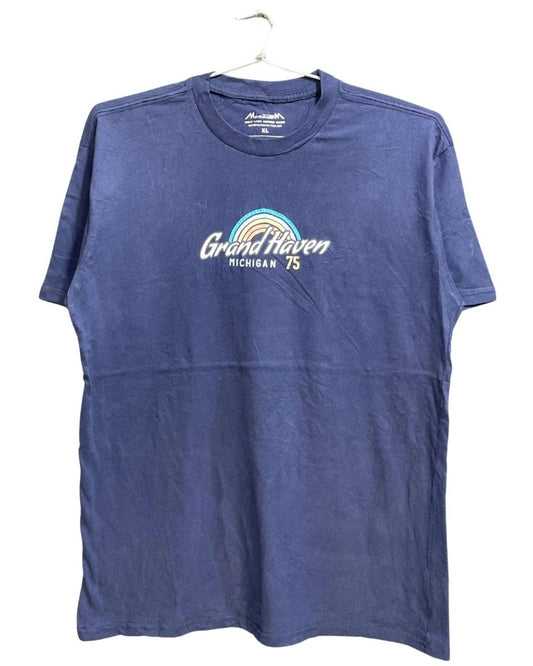 Momentum Blue Cotton T Shirt For Men XL - Preloved Labels