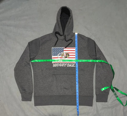 Mossy Oak Men Cotton Fleece Gray Hoodie L – Preloved Labels (view 4)