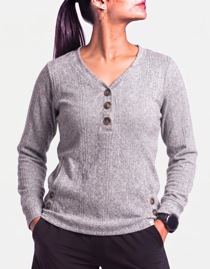 My Style Women Polyester Gray Sweater M – Preloved Labels