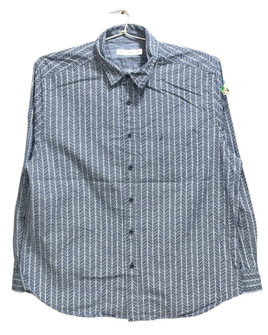 Nautica Blue Cotton Shirt For Men XL - Preloved Labels