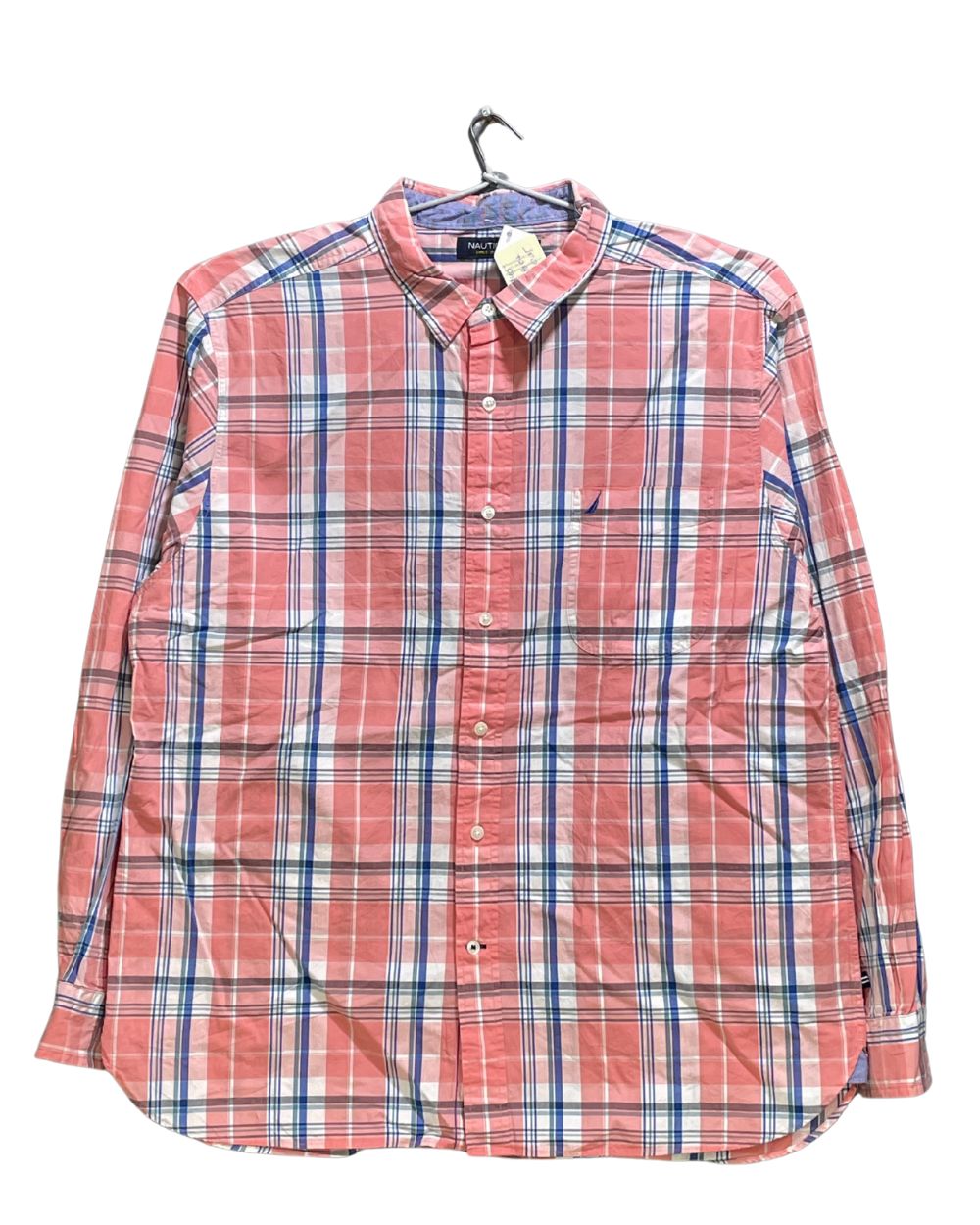 Nautica Blue Shirt For Men X Large - Preloved Labels