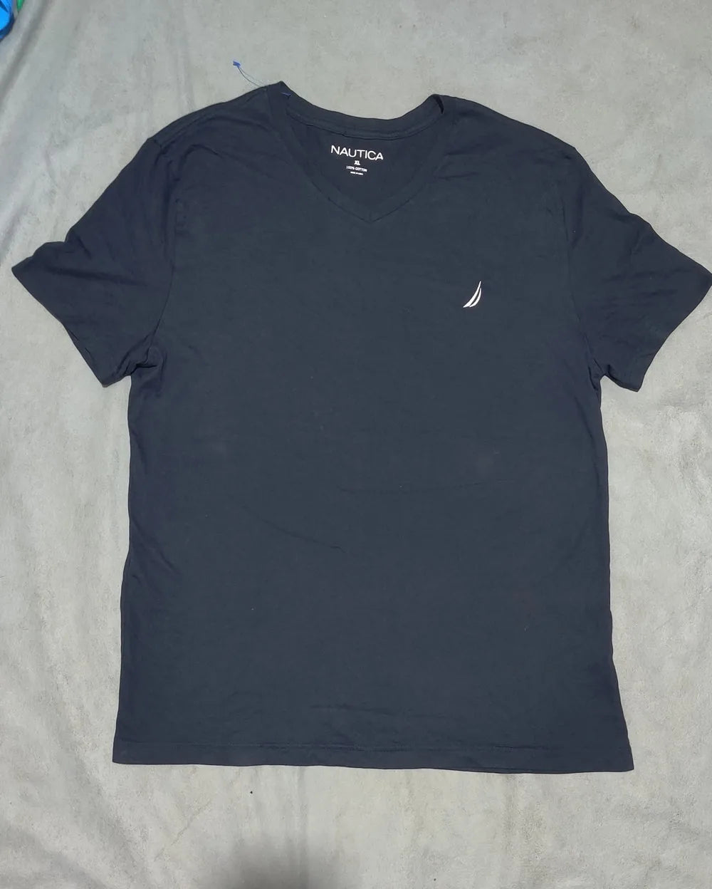 Nautica Men Cotton Blue T Shirt XL – Preloved Labels (view 2)