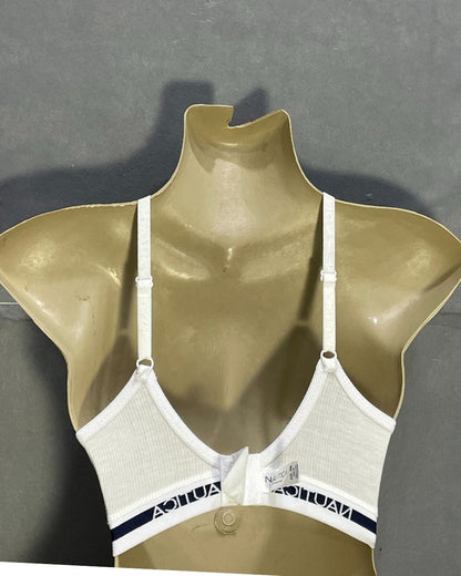 Nautica White Bra For Women Medium - Preloved Labels