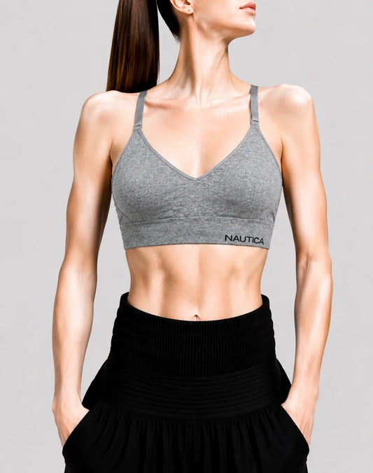 Nautica Women Gray Sport Bra L – Preloved Labels