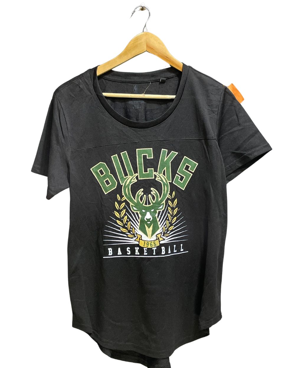NBA Black Polyester Jersey Sport For Women T Shirt Large - Preloved Labels